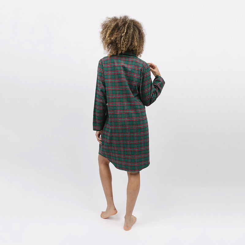 Whistler Womens Super Cosy Check Nightshirt