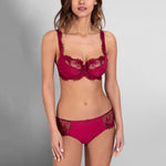 Thalia Sangria Half Cup Bra