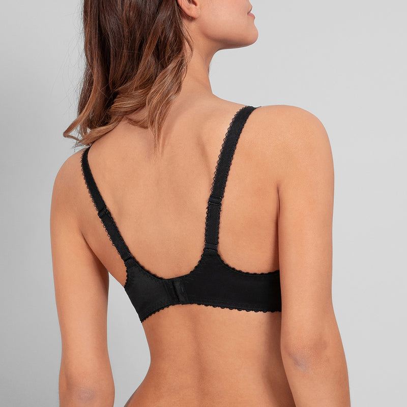 Underwired low-necked bra Empreinte Louise (Sequoia)