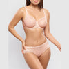 empreinte leia pink shorty and bra set