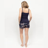navy support vest back