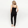 black jersey pyjama bottom 