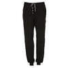 black jersey pyjama bottom