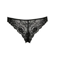 marie jo lace black thong back