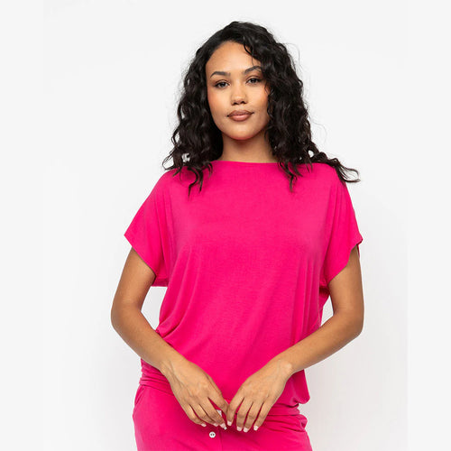 Aria Women's Slouch Jersey Pyjama Top