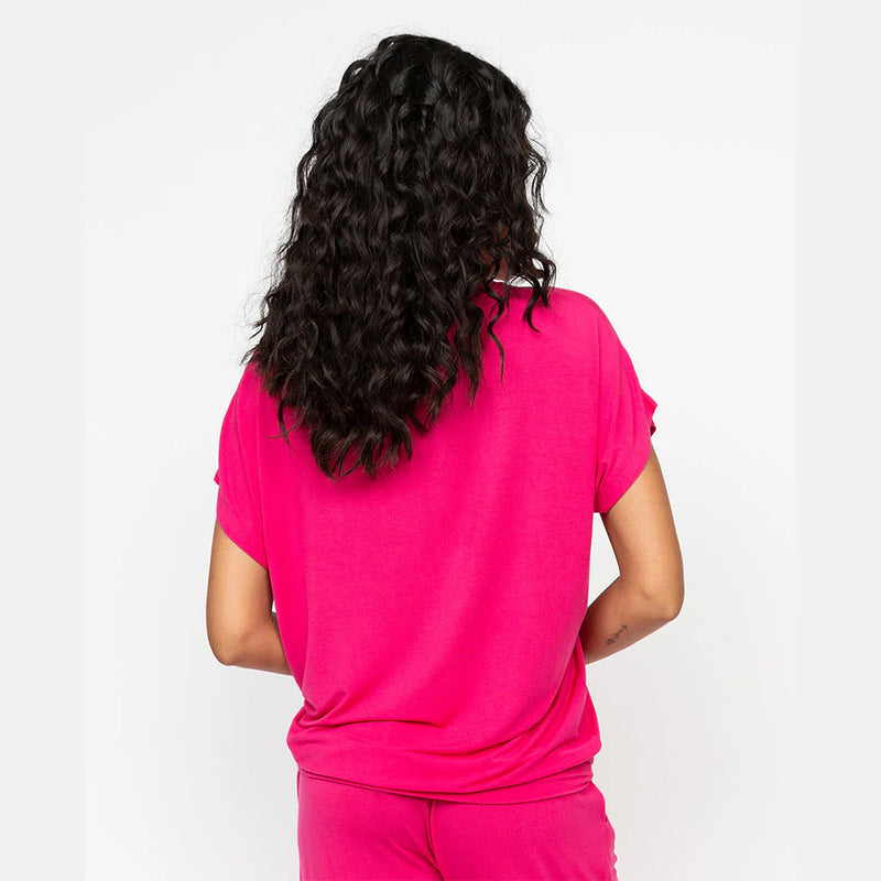 Aria Women's Slouch Jersey Pyjama Top