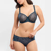 leia navy lace lingerie