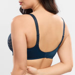 leia navy bra back
