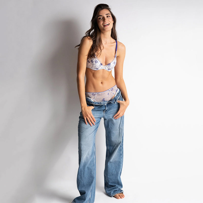 passionata chloe blue lace bra