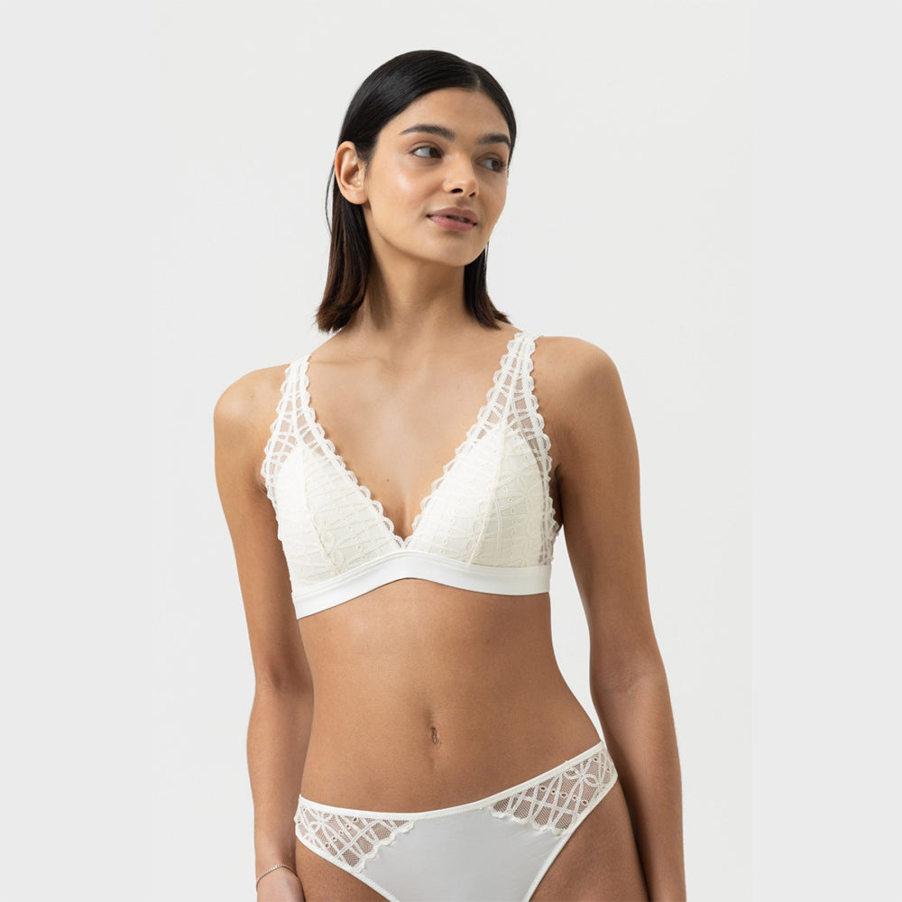 mey lace soft cup bra