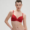 Caresse Tango Red 3D Spacer T-Shirt Bra