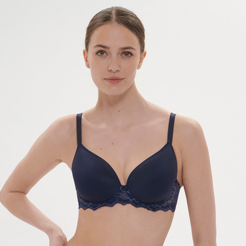 navy t shirt bra