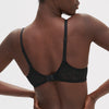 black lace bra back