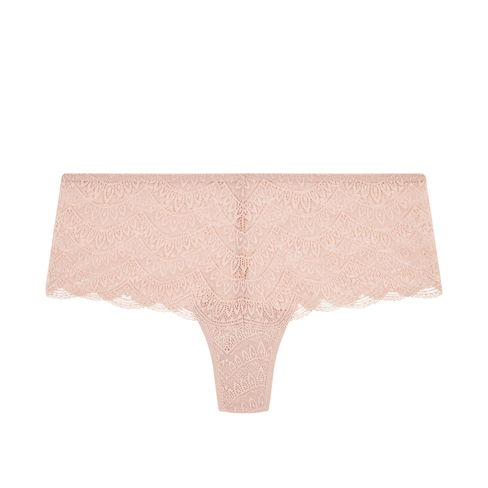 karma nude lace shorts