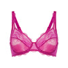 simone perele pink lace bra