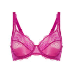simone perele pink lace bra
