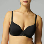 black t-shirt bra simone perele
