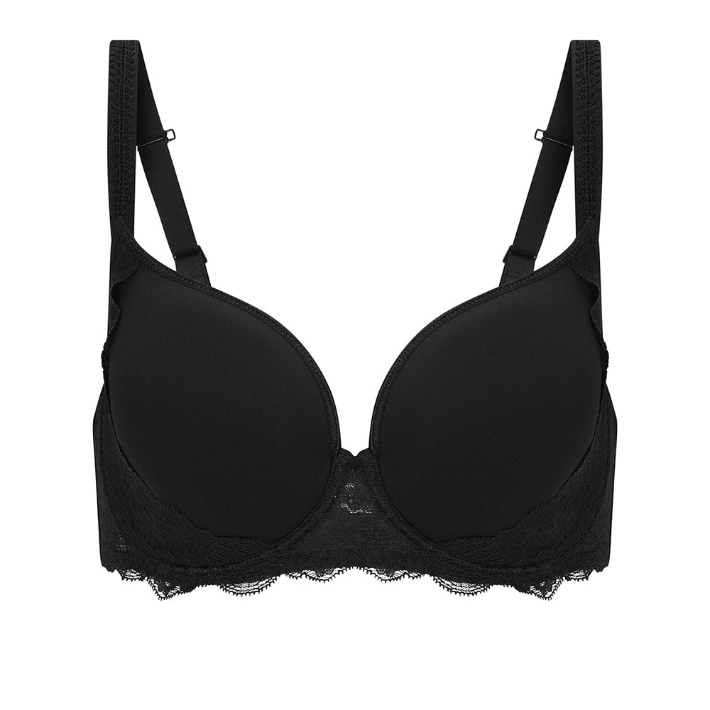 simone perele black t-shirt bra