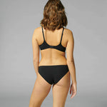 simone perele black lingerie set back