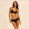 black smooth cup bra and brief