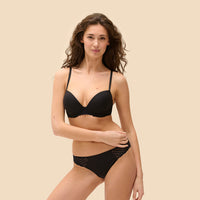 black essential lingerie