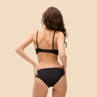 black sexy lingerie back