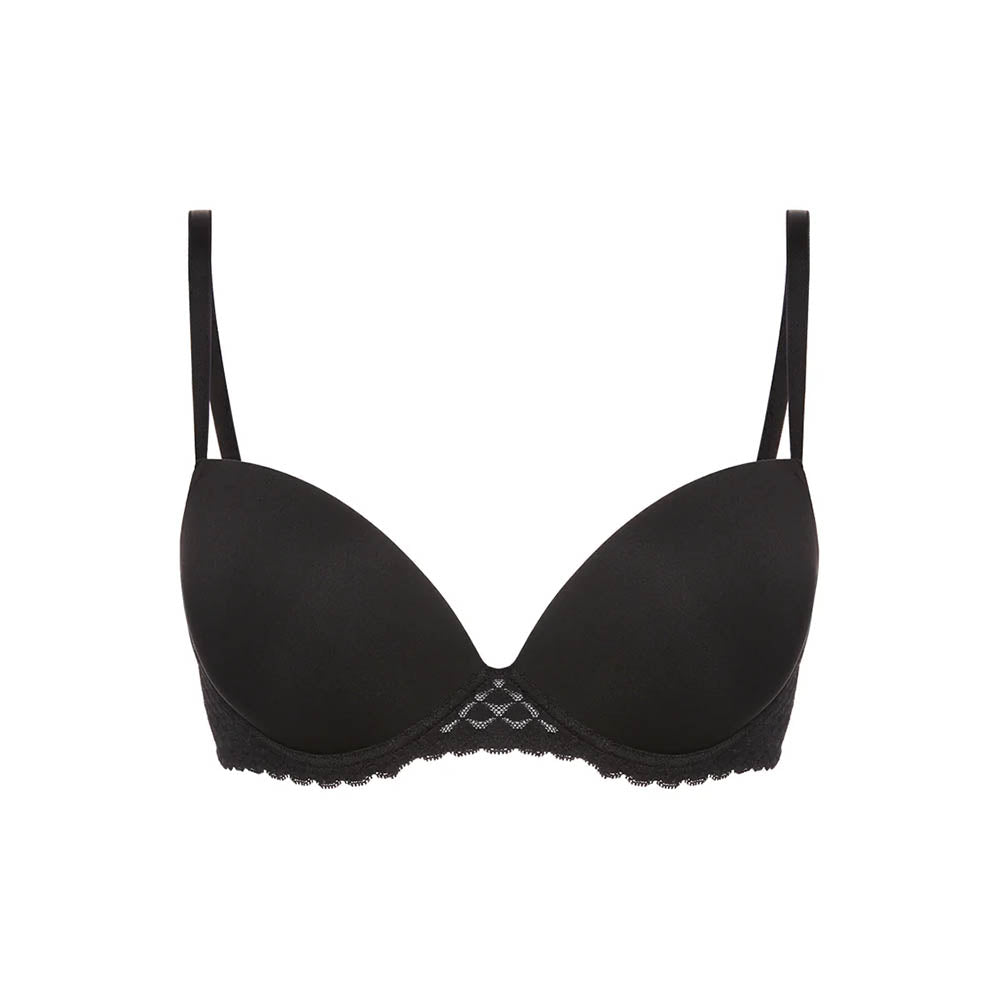 black smooth bra
