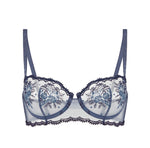 lace half cup bra