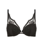simone perele black push up bra