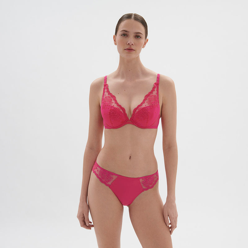 sexy pink lingerie