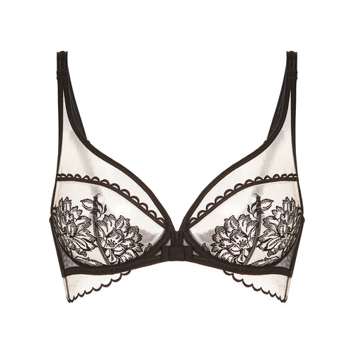 simone perele lace embroidered bra