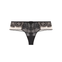 simone perele black lace thong