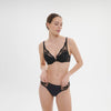 simone perele black push up bra