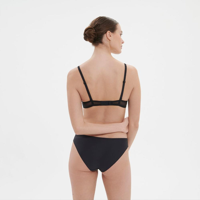 simone perele black push up bra