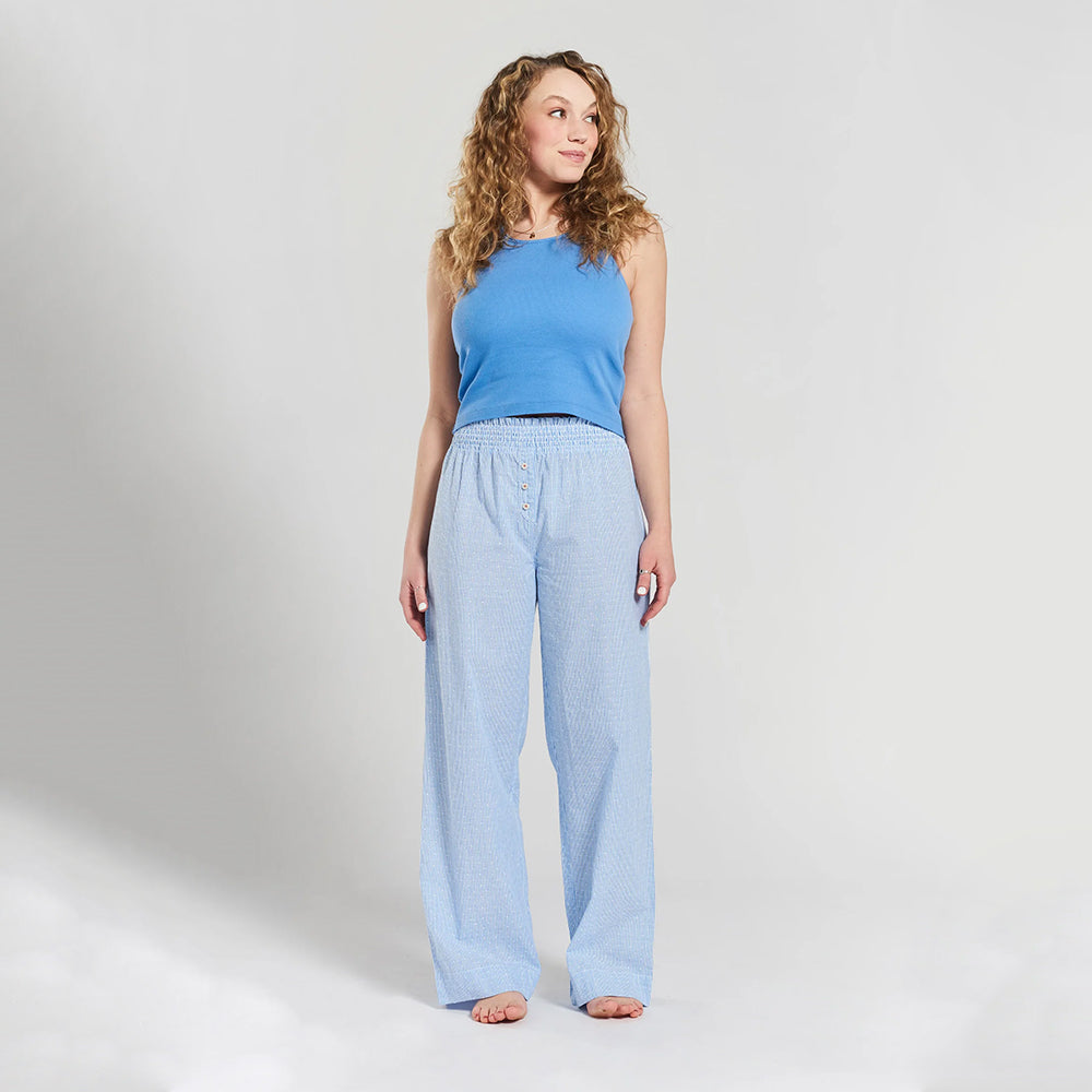 peachouse chicoy trousers blue