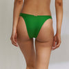 Bamboo Solid Hyper Green Brazilian Bikini Bottom