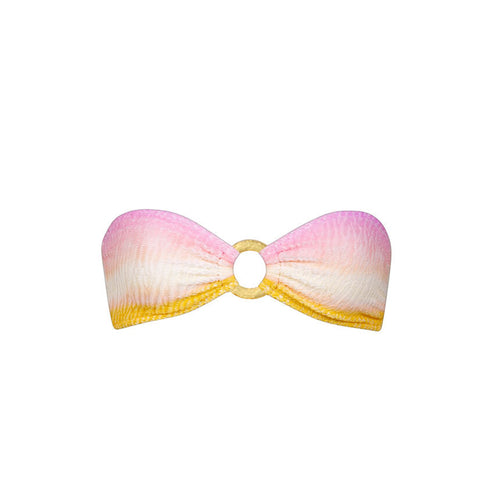 Ombre Flow Bandeau Bikini Top