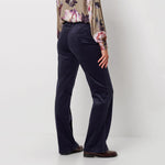 tony  navy corduroy trousers