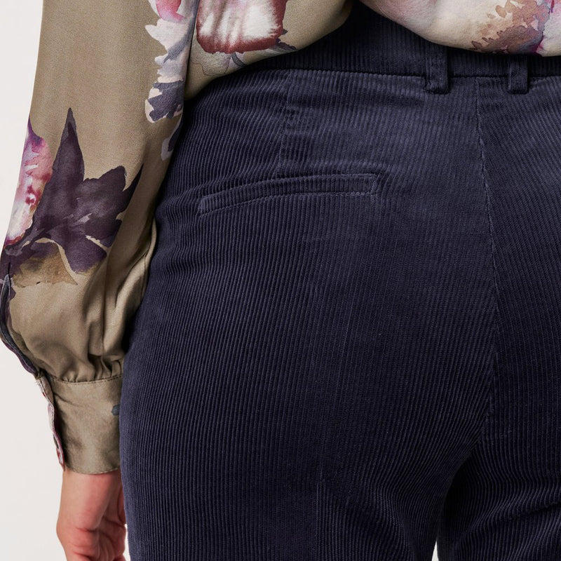 tony  navy corduroy trousers
