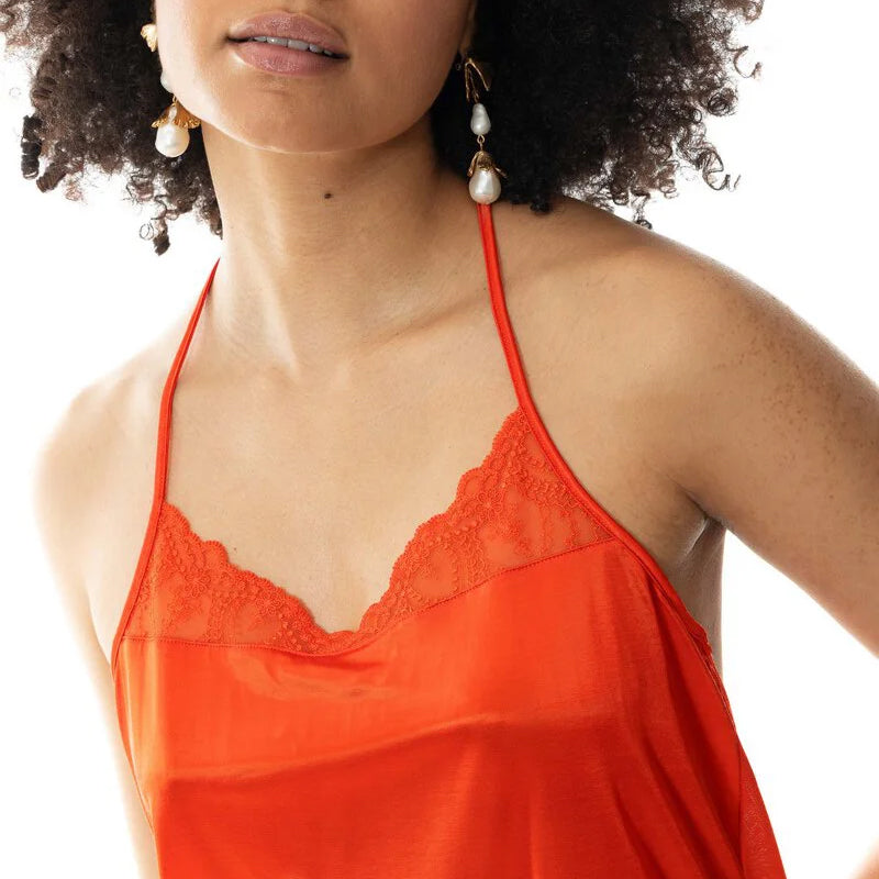 Serie Cara Carnelian Orange Negligee