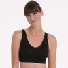 black bralette