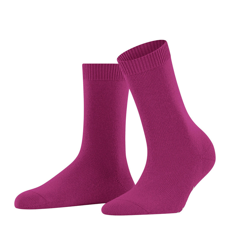 falke cosy wool socks berry