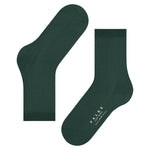 falke hunter green cosy wool socks