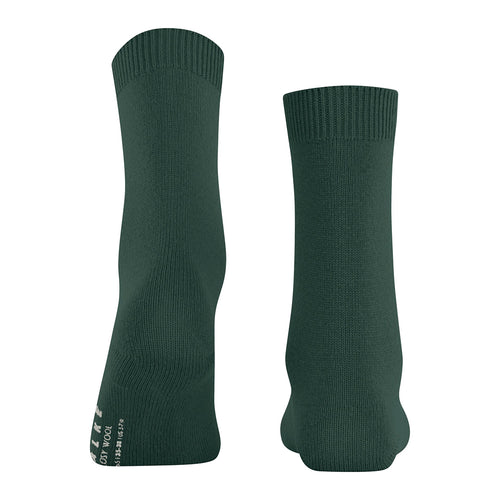 falke green cosy wool socks