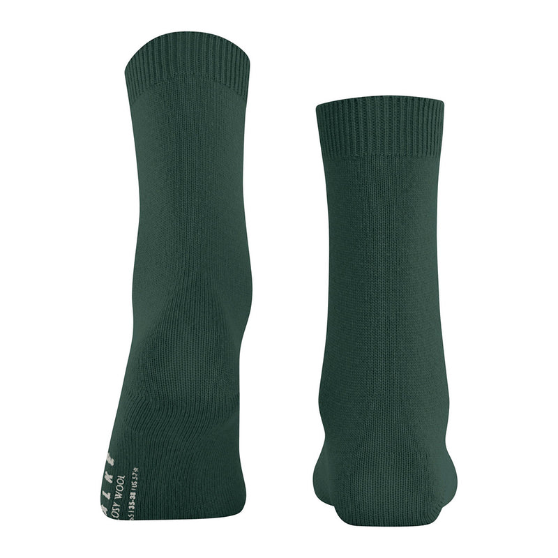 falke green cosy wool socks