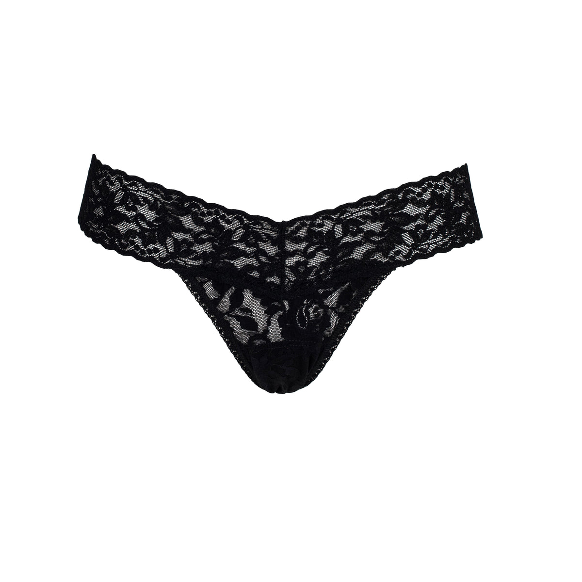 Signature Lace Low Rise Thong