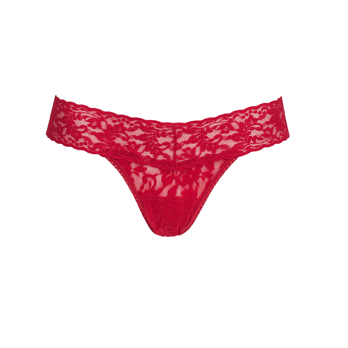 Signature Lace Low Rise Thong