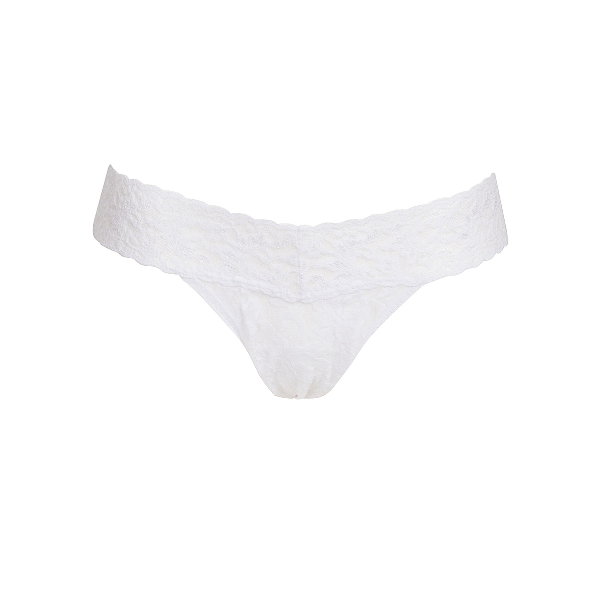 Signature Lace Low Rise Thong