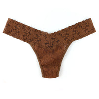Signature Lace Low Rise Thong