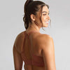 endurance sienna rose non padded sports bra back
